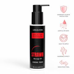 Strawberry Pleasure Massage Oil 120 ml