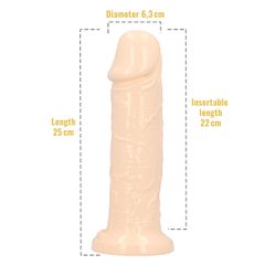 Max Vanilla Scented Dildo 25 cm-thumb-2