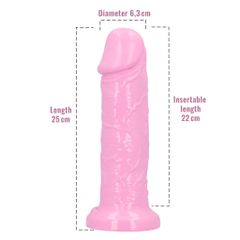 Max Bubblegum Scented Dildo 25 cm-thumb-2
