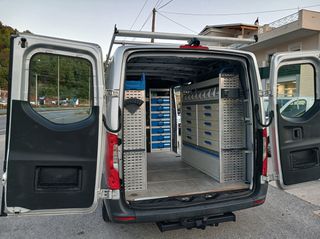 Κλούβα Mercedes-Benz 2019 SPRIDER 314.  Πισωκινητο. Ραφια.-thumb-27