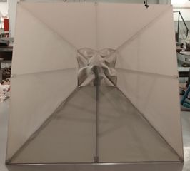 Επαγγελματική ομπρέλα αλουμινίου 2.5x2.5