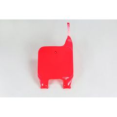 Ufo Front Number Plate - Red