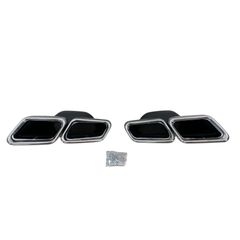 Μπούκες εξάτμισης E-Class W212 / S-Class W222 - χρωμίου - 2054907927