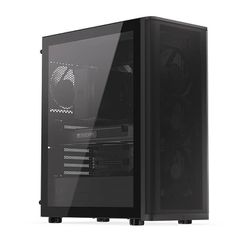 Endorfy Ventum 400 Air Gaming Midi Tower Tempered Glass Μαύρο