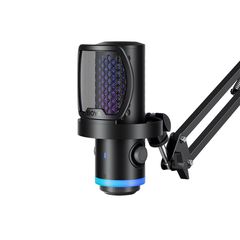 BOYA CastMic G40B - Dual-Diaphragm USB Microphone & Arm 24bit 192kHz Plug