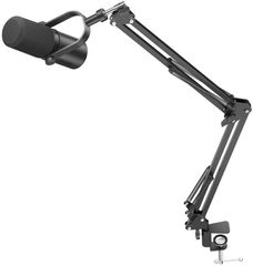 BOYA CastMic P60B - XLR & USB-C Dual-Diaphragm USB Microphone & Arm 24bit 192kHz Plug