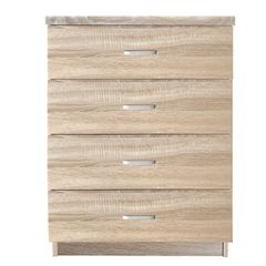 Συρταριέρα ArteLibre OCOLA Φυσικό Μελαμίνη 60x40x80cm