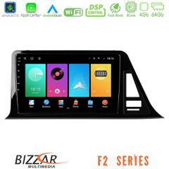 Bizzar F2 Series 8Core Android16 4+64GB Toyota CH-R (Χωρίς Εργ.Οθόνη) Navigation Multimedia Tablet 9 | Pancarshop