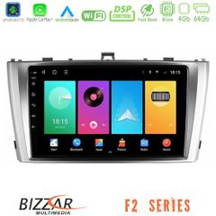 Bizzar F2 Series 8Core Android16 4+64GB Toyota Avensis T27 Navigation Multimedia Tablet 9 | Pancarshop