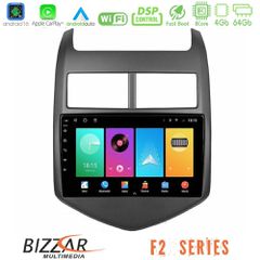 Bizzar F2 Series 8Core Android16 4+64GB Chevrolet Aveo 2011-2017 Navigation Multimedia Tablet 9 | Pancarshop