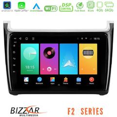 Bizzar F2 Series 8Core Android16 4+64GB Vw Polo Navigation Multimedia Tablet 9 | Pancarshop