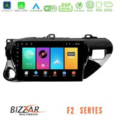 Bizzar F2 Series 8Core Android16 4+64GB Toyota Hilux 2017-2021 Navigation Multimedia Tablet 10 | Pancarshop