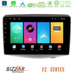 Bizzar F2 Series 8Core Android16 4+64GB Toyota Yaris 1999 - 2006 Navigation Multimedia Tablet 9 | Pancarshop