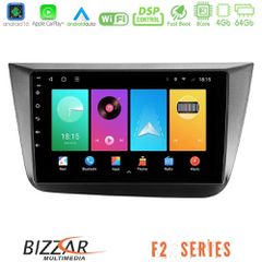 Bizzar F2 Series 8Core Android16 4+64GB Seat Altea 2004-2015 Navigation Multimedia Tablet 9 | Pancarshop
