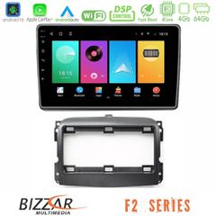 Bizzar F2 Series 8Core Android16 4+64GB Fiat 500L Navigation Multimedia Tablet 10 | Pancarshop