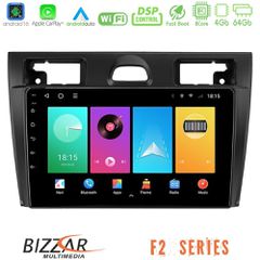 Bizzar F2 Series 8Core Android16 4+64GB Ford Fiesta/Fusion Navigation Multimedia Tablet 9 | Pancarshop