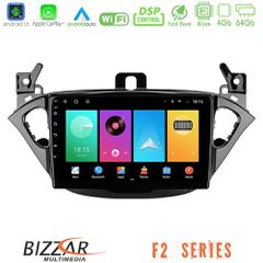 Bizzar F2 Series 8Core Android16 4+64GB Opel Corsa E/Adam Navigation Multimedia Tablet 9 | Pancarshop