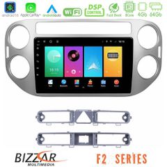 Bizzar F2 Series 8Core Android16 4+64GB VW Tiguan Navigation Multimedia Tablet 9 | Pancarshop