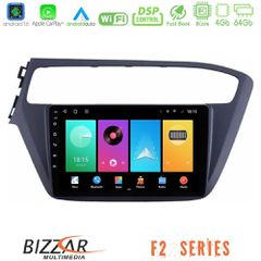 Bizzar F2 Series 8Core Android16 4+64GB Hyundai i20 2018-2020 Navigation Multimedia Tablet 9 | Pancarshop