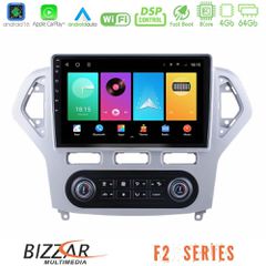 Bizzar F2 Series 8Core Android16 4+64GB Ford Mondeo 2007-2011 (Auto A/C) Navigation Multimedia Tablet 10 | Pancarshop