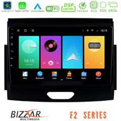 Bizzar F2 Series 8Core Android16 4+64GB Ford Ranger 2017-2022 Navigation Multimedia Tablet 9 | Pancarshop