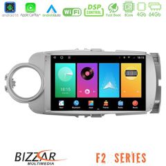 Bizzar F2 Series 8Core Android16 4+64GB Toyota Yaris Navigation Multimedia Tablet 9 | Pancarshop
