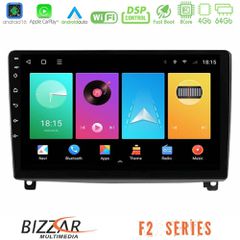 Bizzar F2 Series 8Core Android16 4+64GB Peugeot 407 Navigation Multimedia Tablet 9 | Pancarshop