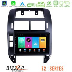 Bizzar F2 Series 8Core Android16 4+64GB VW Polo 2002-2009 Navigation Multimedia Tablet 9 | Pancarshop