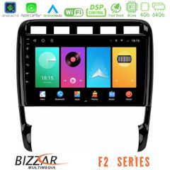 Bizzar F2 Series 8Core Android16 4+64GB Porsche Cayenne 2003-2010 Navigation Multimedia Tablet 9 | Pancarshop