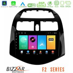 Bizzar F2 Series 8Core Android16 4+64GB Chevrolet Spark 2009-2015 Navigation Multimedia Tablet 9 | Pancarshop