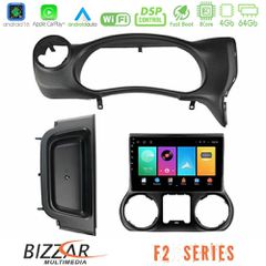 Bizzar F2 Series 8Core Android16 4+64GB Jeep Wrangler 2014-2017 Navigation Multimedia Tablet 10 | Pancarshop