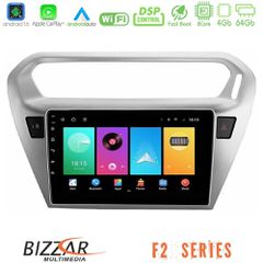Bizzar F2 Series 8Core Android16 4+64GB Citroën C-Elysée / Peugeot 301 Navigation Multimedia Tablet 9 | Pancarshop