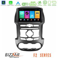 Bizzar F2 Series 8Core Android16 4+64GB Ford Ranger 2012-2016 Navigation Multimedia Tablet 9 | Pancarshop