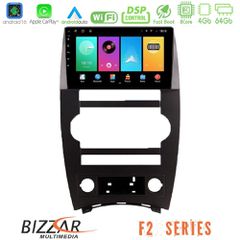 Bizzar F2 Series 8Core Android16 4+64GB Jeep Commander 2007-2008 Navigation Multimedia Tablet 9 | Pancarshop