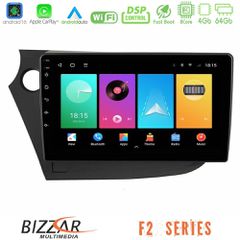 Bizzar F2 Series 8Core Android16 4+64GB Honda Insight 2009-2015 Navigation Multimedia Tablet 9 | Pancarshop
