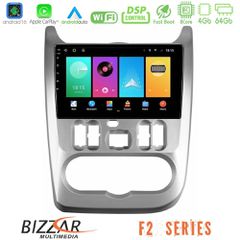 Bizzar F2 Series 8Core Android16 4+64GB Dacia Duster/Sandero/Logan Navigation Multimedia Tablet 9 | Pancarshop