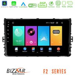 Bizzar F2 Series 8Core Android16 4+64GB VW MQB 2017-> Navigation Multimedia Tablet 9 | Pancarshop