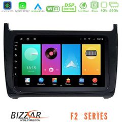 Bizzar F2 Series 8Core Android16 4+64GB Vw Polo Navigation Multimedia Tablet 9 | Pancarshop