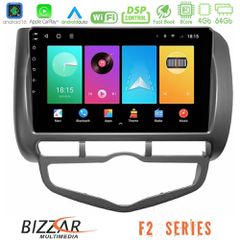 Bizzar F2 Series 8Core Android16 4+64GB Honda Jazz 2002-2008 (Auto A/C) Navigation Multimedia Tablet 9 | Pancarshop