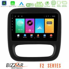 Bizzar F2 Series 8Core Android16 4+64GB Renault/Nissan/Opel/Fiat Navigation Multimedia Tablet 9 | Pancarshop
