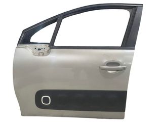 Citroen C3 2016-2024 Εμπρός Αριστερή Πόρτα Οδηγού ΓΚΡΙ OEM