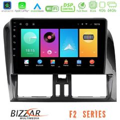 Bizzar F2 Series 8Core Android16 4+64GB Volvo XC60 2009-2012 Navigation Multimedia Tablet 9 | Pancarshop
