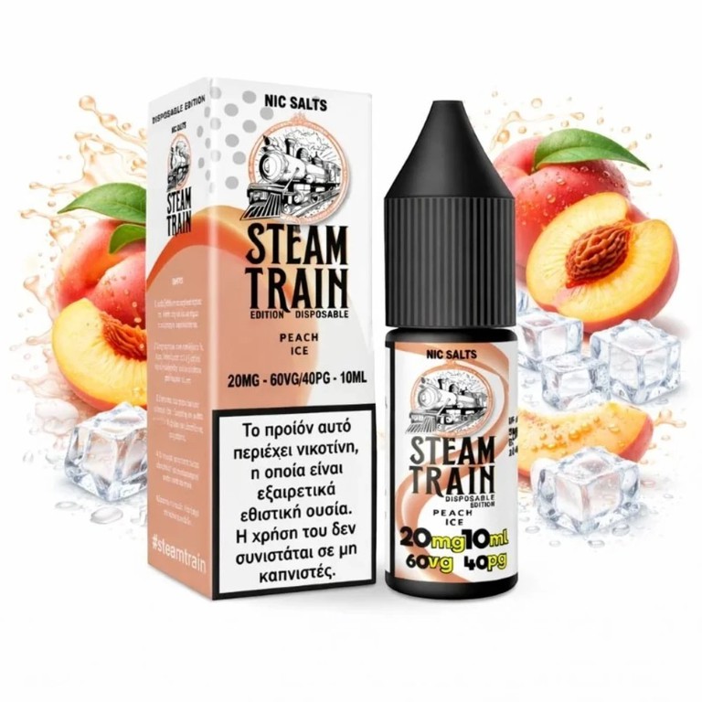 Steam Train Disposable Edition Peach Ice 20mg 10ml