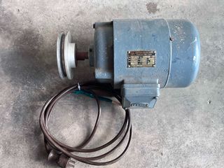 Μονοφασικό Ηλεκτρικό Μοτέρ Adolf Dietz 1.1 HP (0.8 kW) – 2840 RPM με Τροχαλία