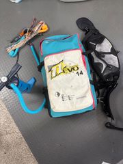Kitesurf North Sails 2014 Evo 14m – Άριστη Κατάσταση | Μπάρα Duotone + Ζώνη + Τρόμπα