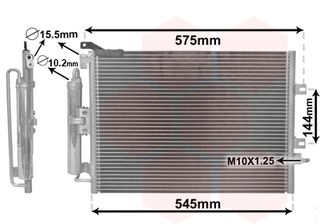 Συμπυκνωτής RENAULT CLIO III 05-14/MODUS 04- Βενζίνη