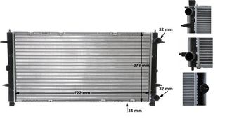 Ψυγείο VW TRANSPORTER T4
