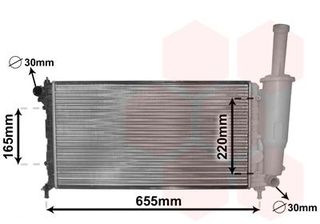 Ψυγείο FIAT PUNTO 188 1.2 Valeo 99-09