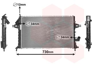Ψυγείο OPEL ASTRA G T98 F70 98-09