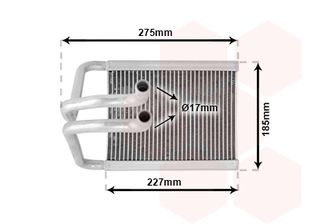Ψυγείο καλοριφέρ HYUNDAI TUCSON JM 04-10